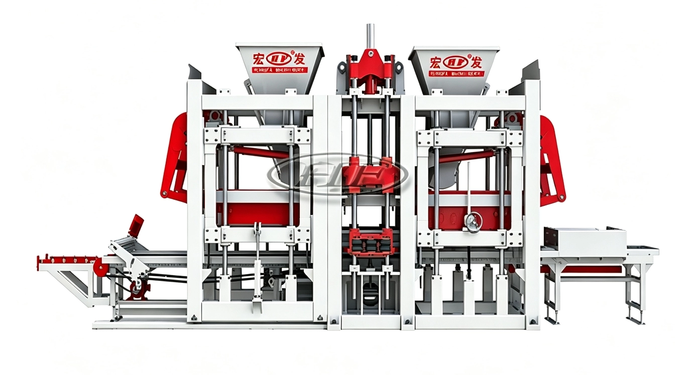 QT12-15F fully automatic fly ash brick making machine