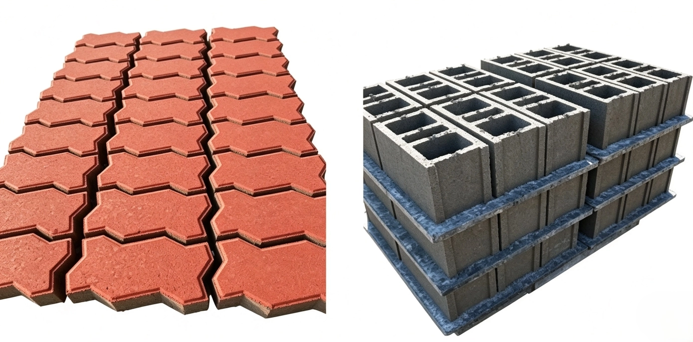 brick productions of QT6-15 brick machine
