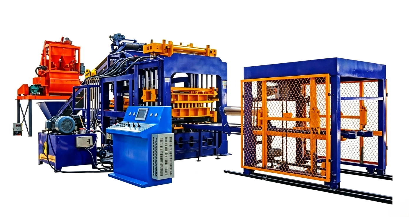 QT8-15 fully automatic brick machine QT8-15 fully automatic brick machine
