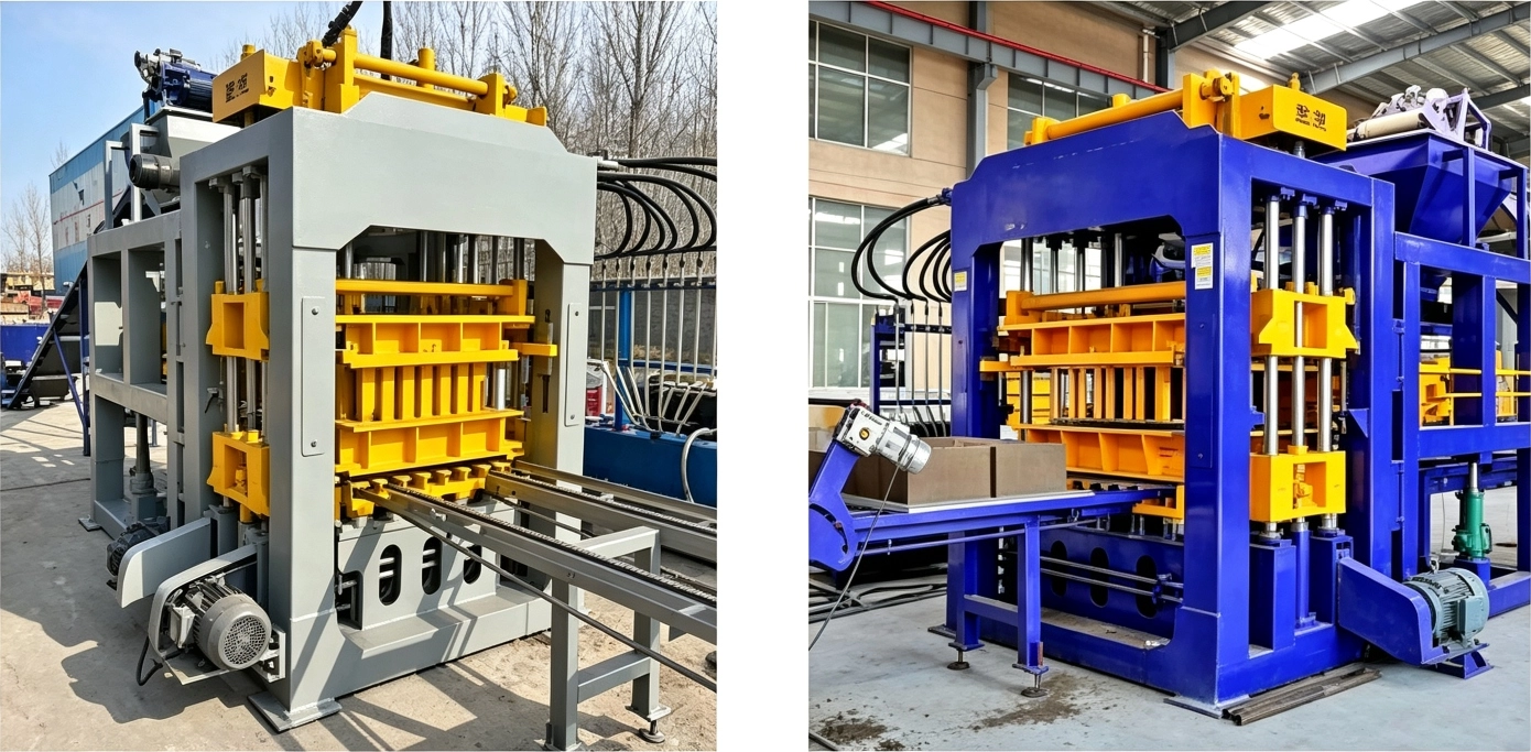 QT8-15 automatic hydraulic pavement brick making machine QT8-15 automatic hydraulic pavement brick making machine
