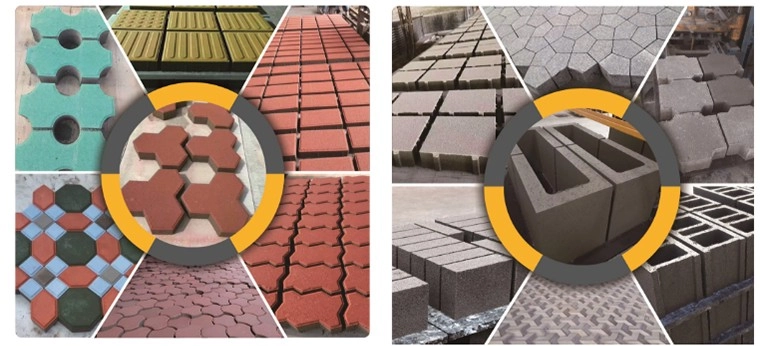 Molds of QT8-15 automatic hydraulic pavement brick machine Molds of QT8-15 automatic hydraulic pavement brick machine