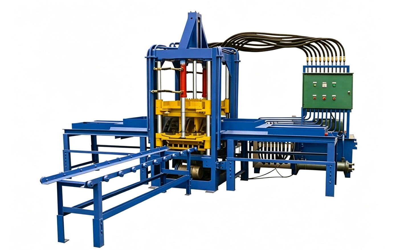 QTF3-20 Semi-automatic Concrete Block Machine