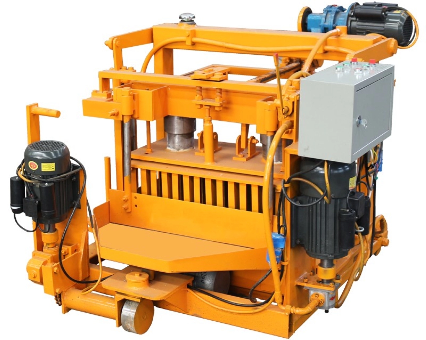 QMJ4-30 semi-automatic concrete block making machine