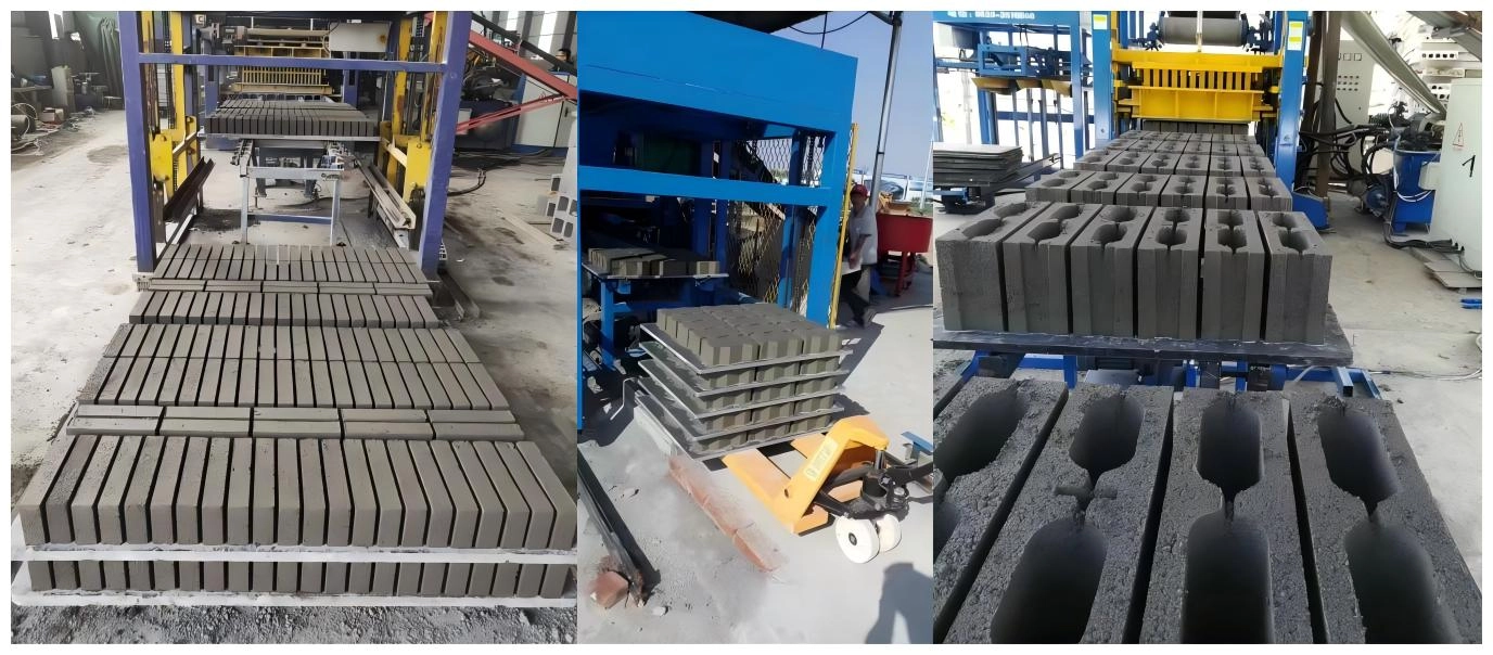 Production Case of QT10‑15 Full‑Automatic Hydraulic Block Making Machine Production Case of QT10‑15 Full‑Automatic Hydraulic Block Making Machine