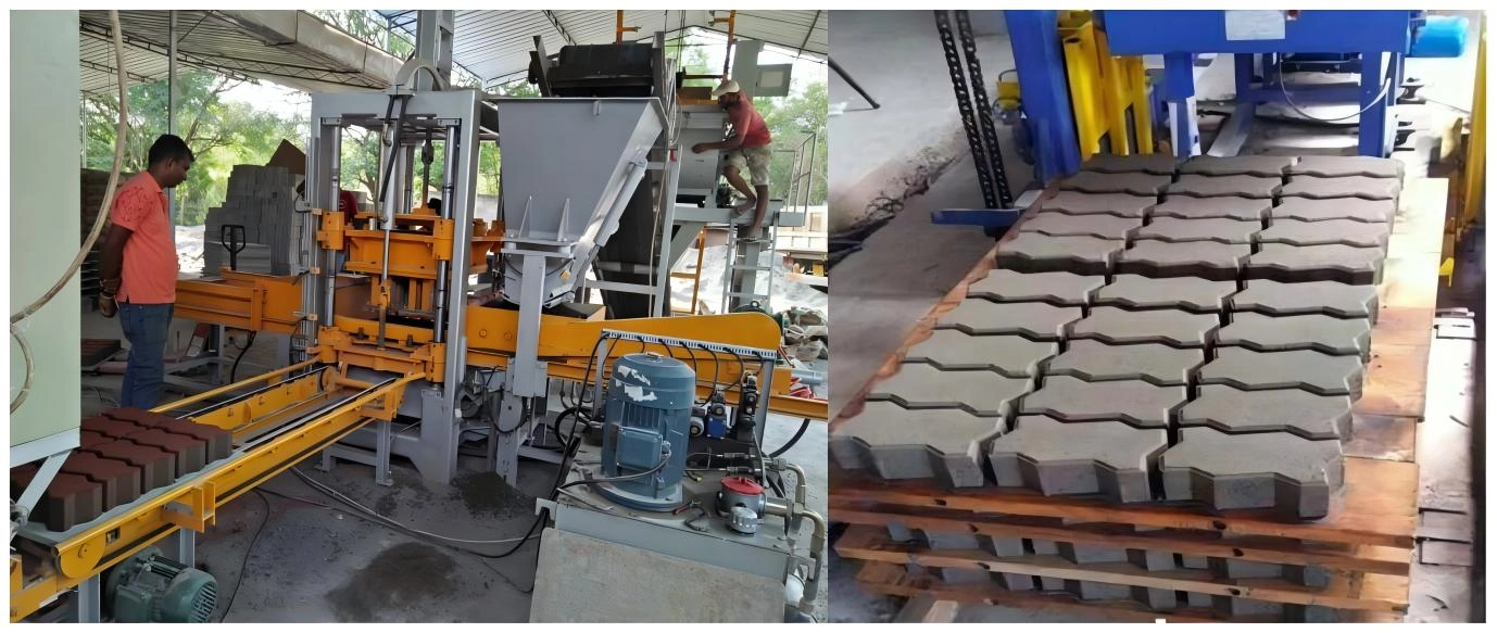 Overseas Production Case of QT10‑15F Full‑Automatic Hydraulic Block Making Machine Overseas Production Case of QT10‑15F Full‑Automatic Hydraulic Block Making Machine