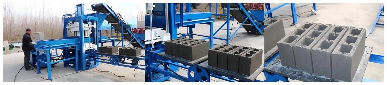 QT3-15 Automatic Block Machine Production Case (Mainly for Hollow Blocks)