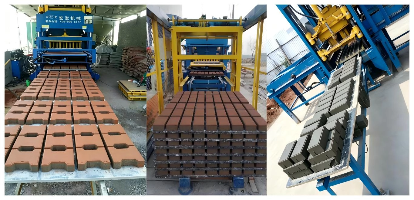 QT5‑15 Fully Automatic Brick Machine Production Case QT5‑15 Fully Automatic Brick Machine Production Case