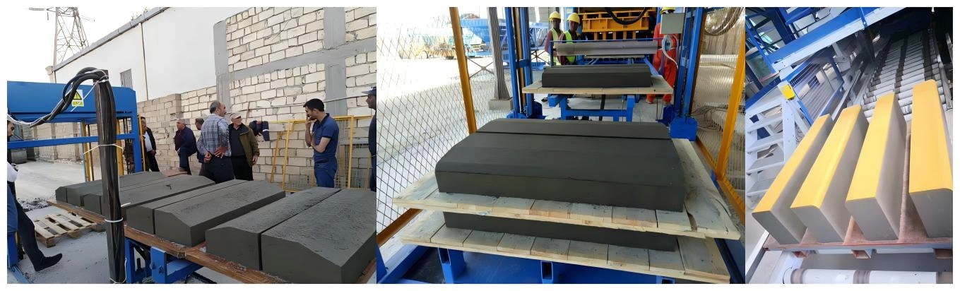 QT12‑15F Fully‑automatic Hydraulic Block Forming Machine Production Case