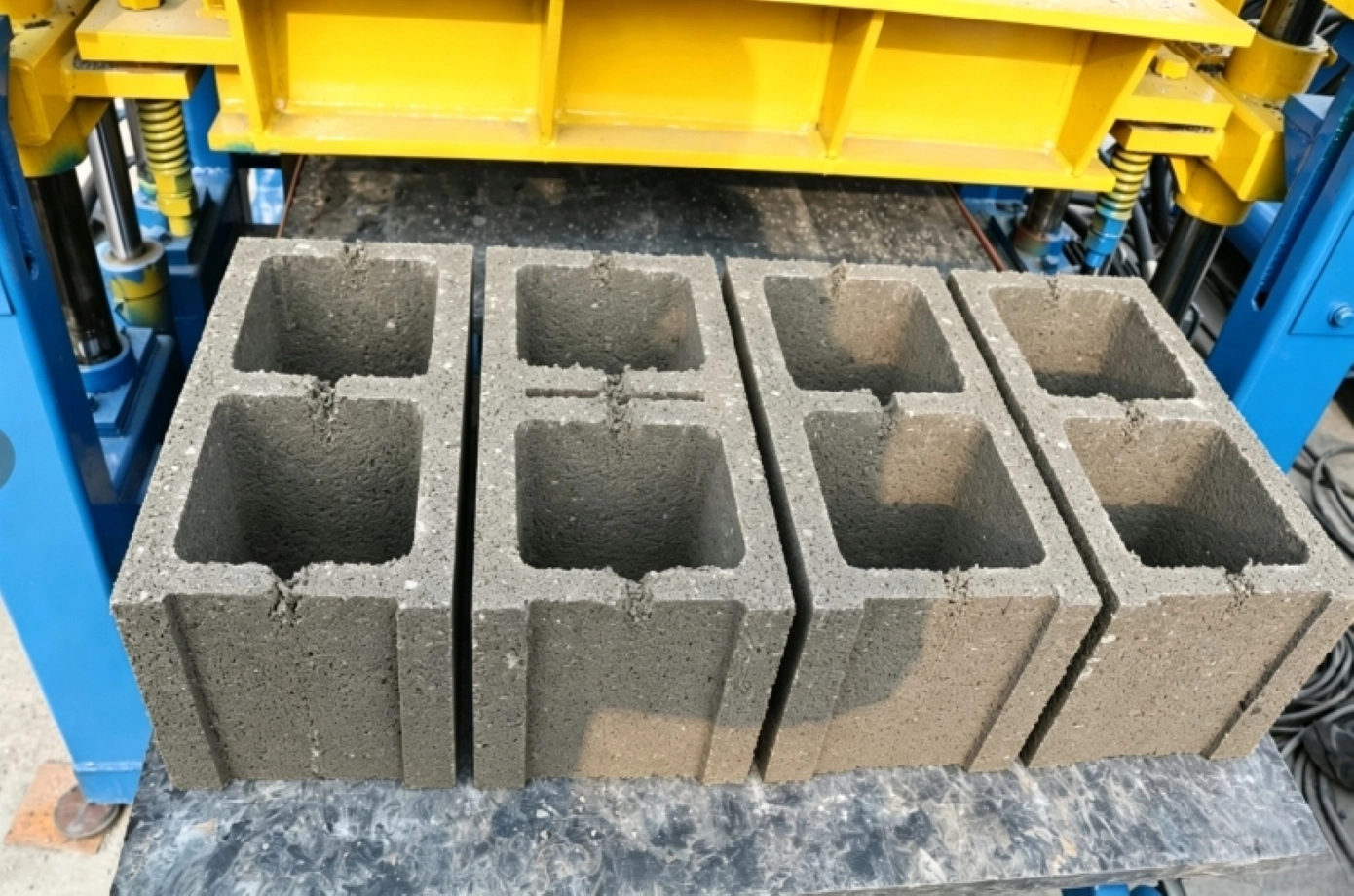 Production Case of QT4‑15S Automatic hollow Brick Making Machine (Focus on Hollow Blocks) Production Case of QT4‑15S Automatic hollow Brick Making Machine (Focus on Hollow Blocks)