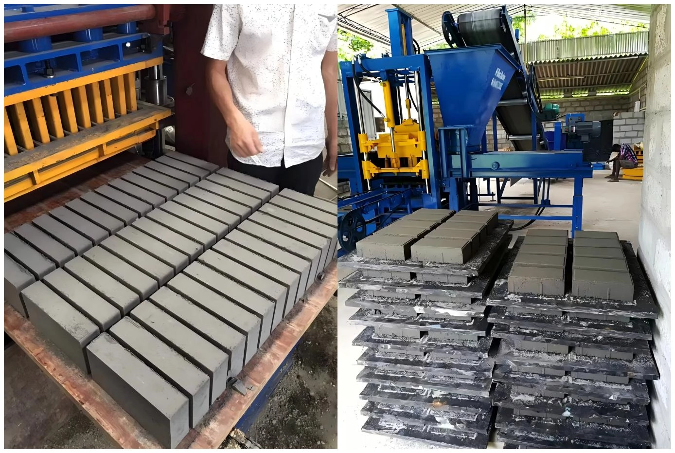 QT4-15B Fully Automatic Brick Machine Production Case (Focus on Solid Bricks) QT4-15B Fully Automatic Brick Machine Production Case (Focus on Solid Bricks)