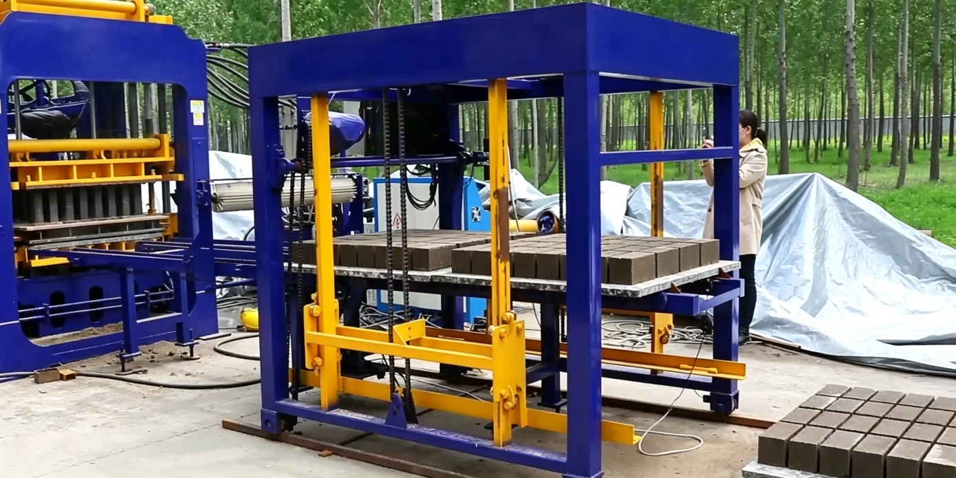 QT10-15F Full Automatic Brick Machine Project Case QT10-15F Full Automatic Brick Machine Project Case