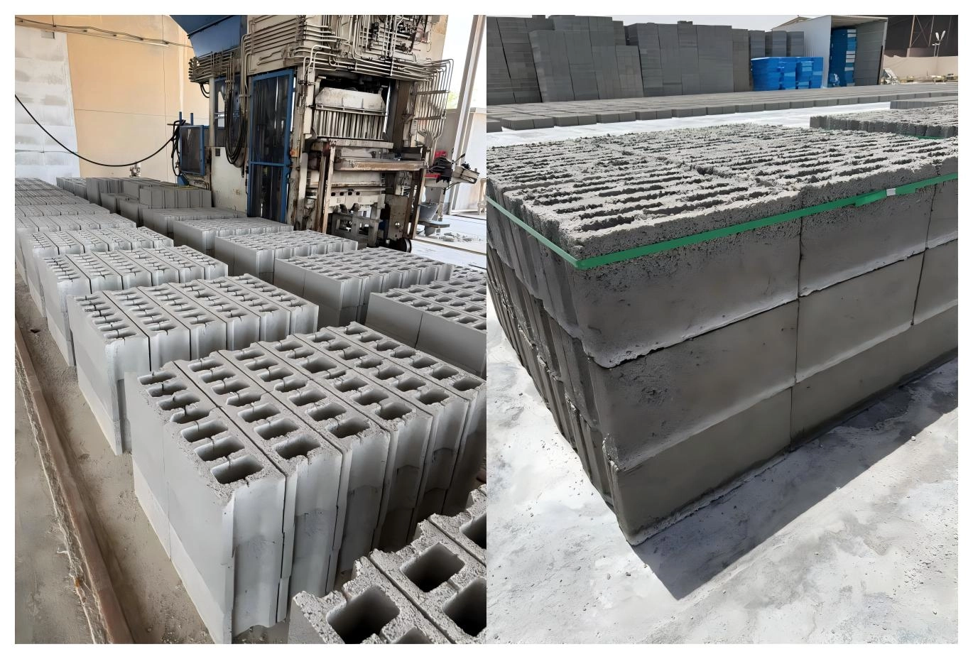 Stable High-Yield Hollow Block Production Case | QT12-15 Full-Automatic Hydraulic Brick Machine Stable High-Yield Hollow Block Production Case | QT12-15 Full-Automatic Hydraulic Brick Machine