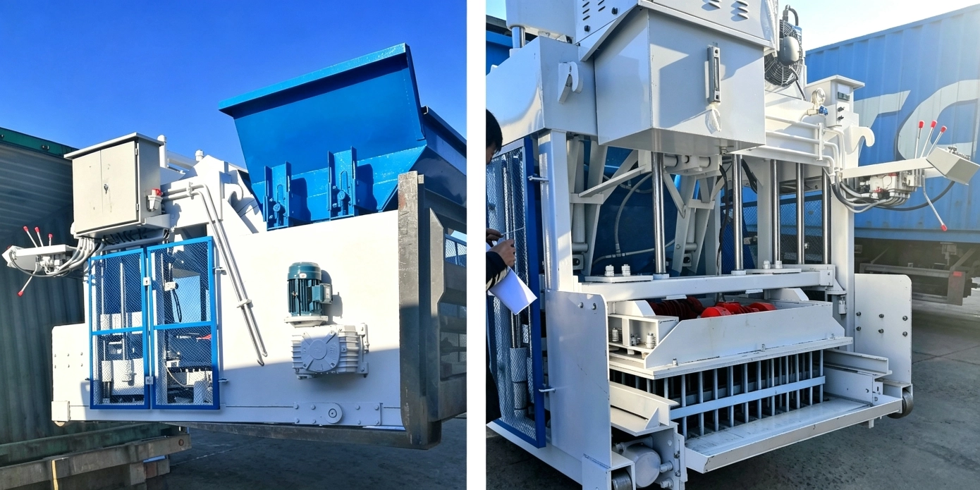QMJ‑10A Pallet‑Free Compressed Earth Brick Machine