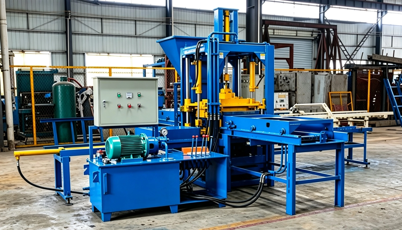 QTF3‑20 Automatic Brick Making Machine QTF3‑20 Automatic Brick Making Machine