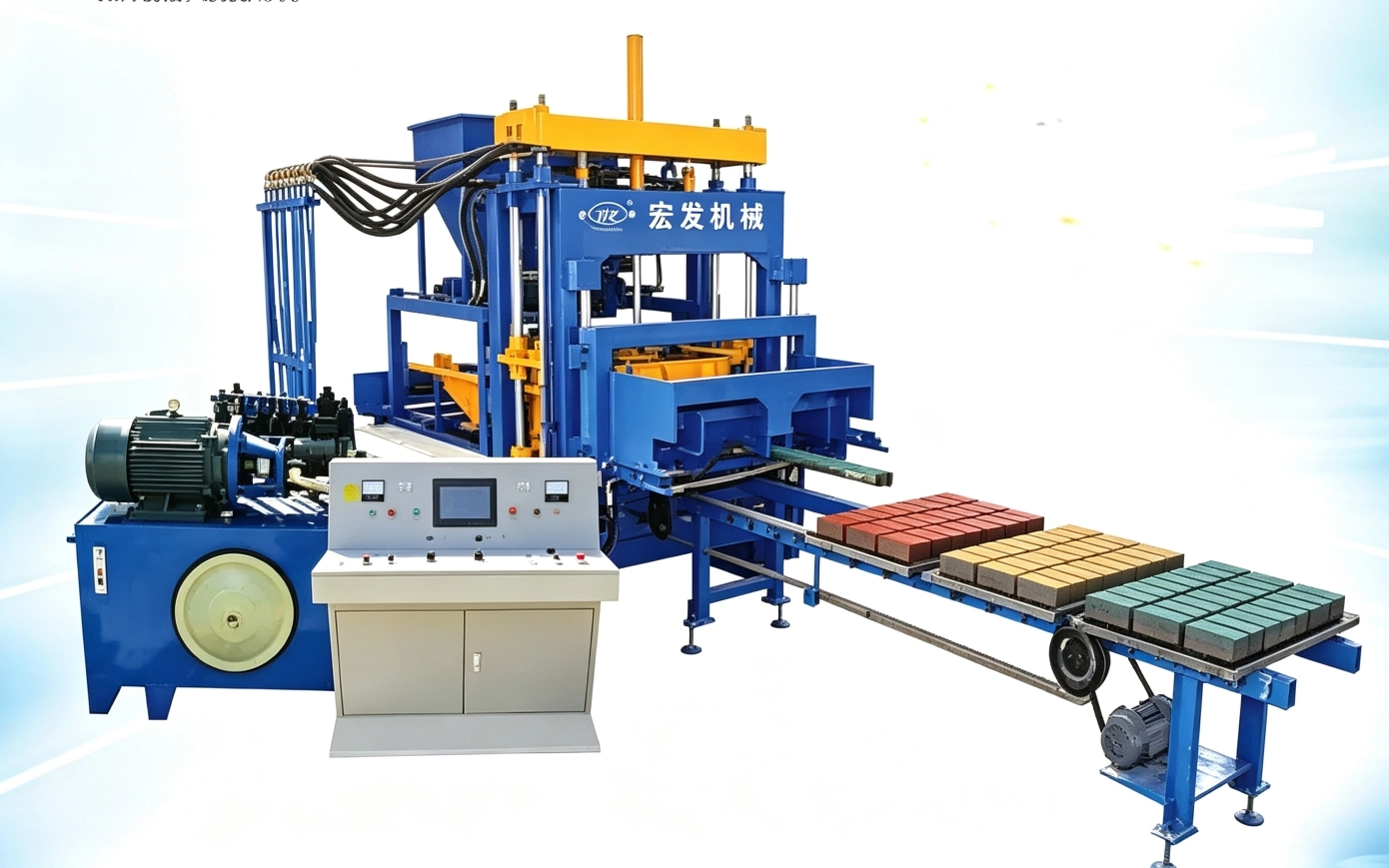 QT6‑12 Automatic Brick Making Machine