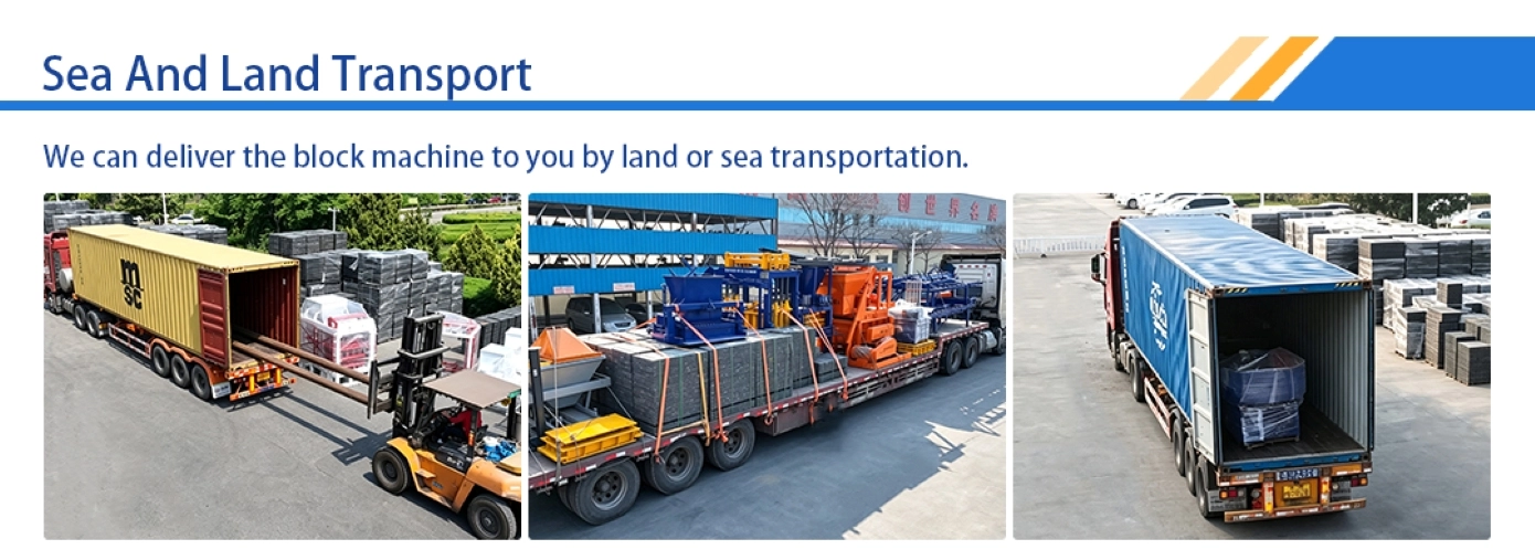Overseas Shipping of QT4-15B Automatic Brick Making Machine