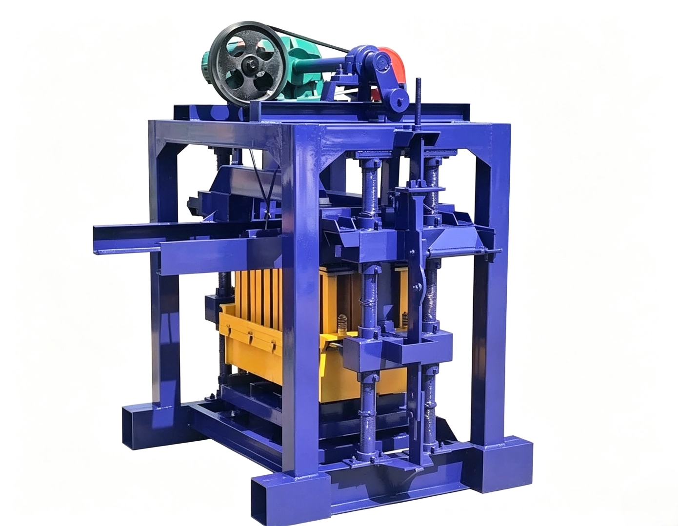 QTJ4‑40B2 Concrete Block Making Machine