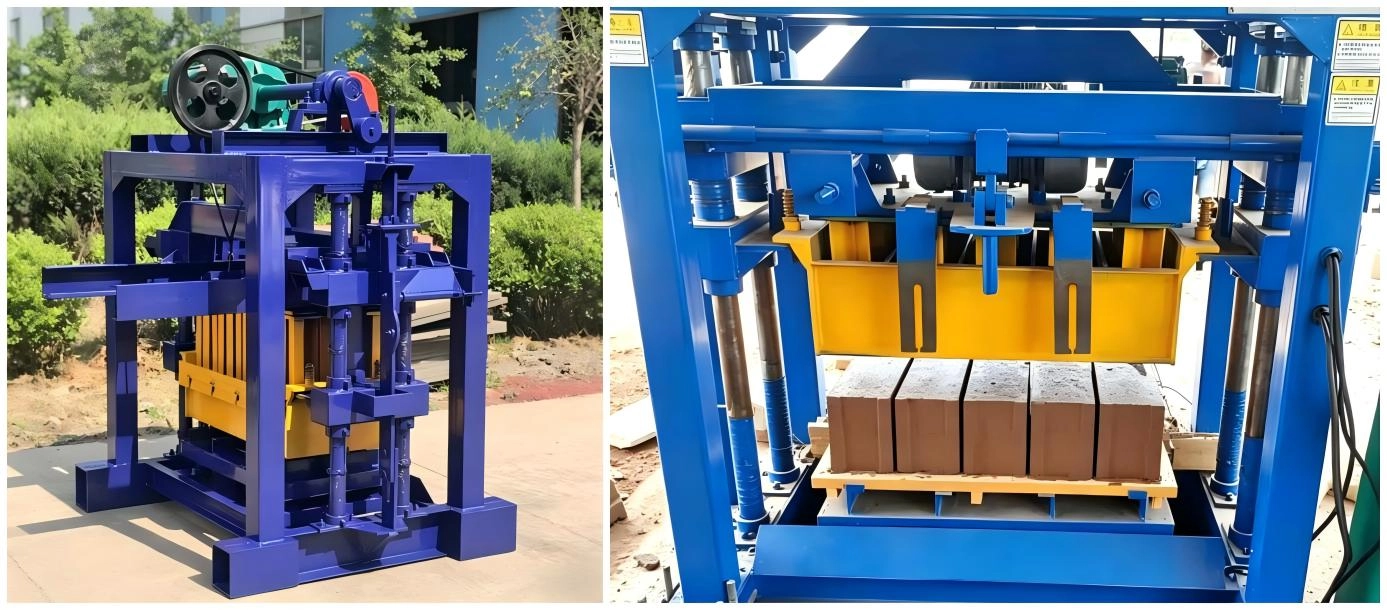 QTJ4‑40B2 Concrete Block Making Machine