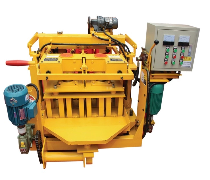 QMJ-4A Semi-automatic Concrete Block Machine