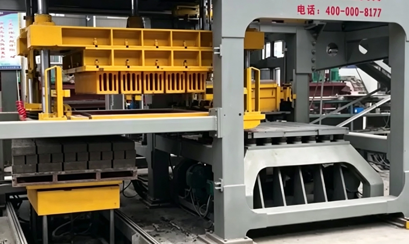 HF18 Pallet‑free Automatic Brick Making Machine HF18 Pallet‑free Automatic Brick Making Machine