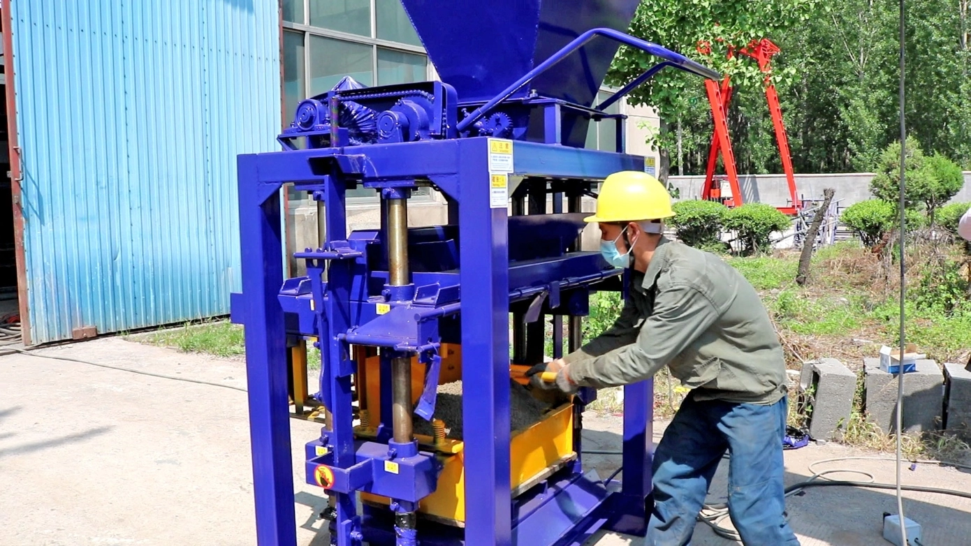 QTJ4‑35 Semi‑automatic Block Making Machine