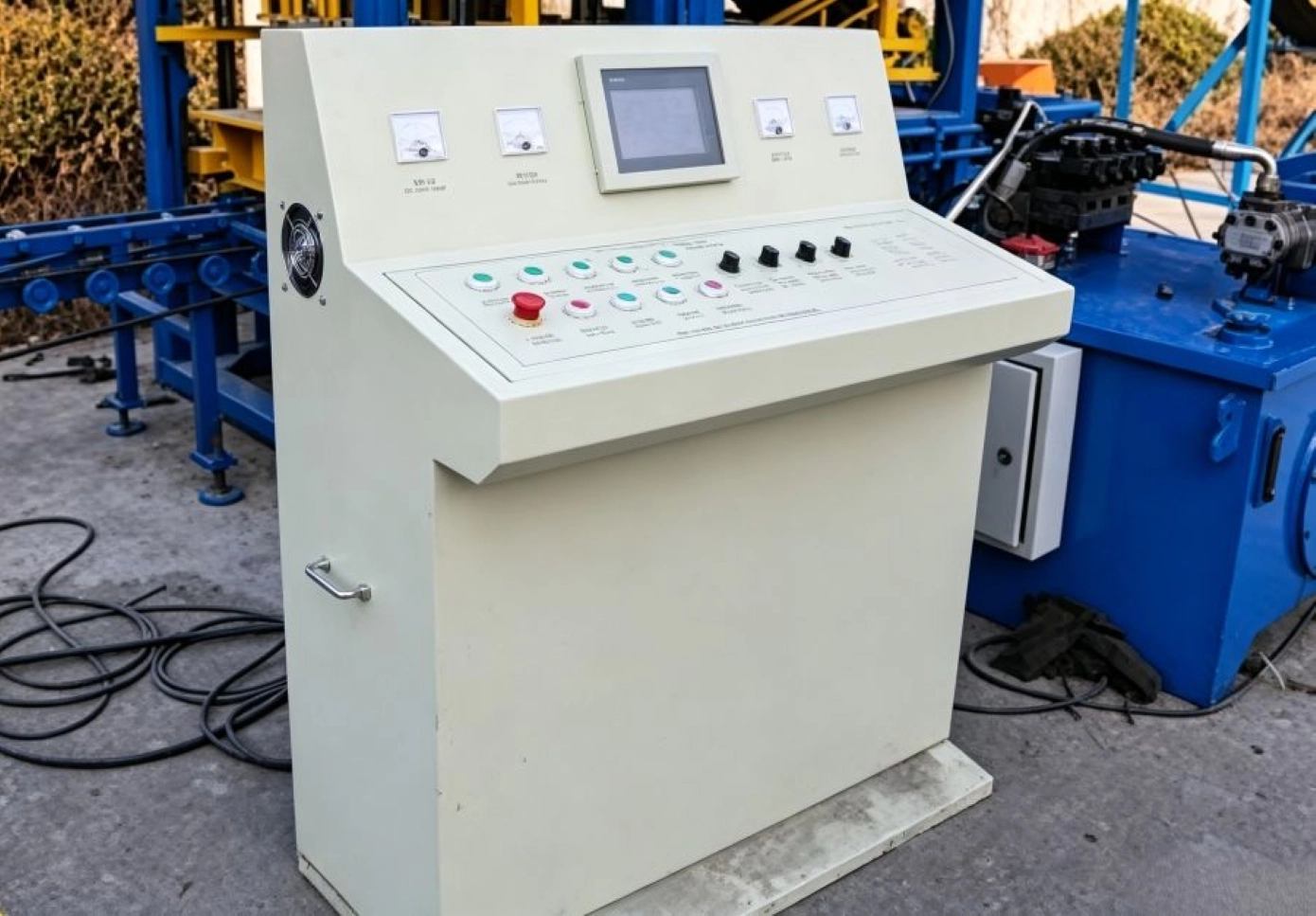 PLC of QT4‑15B Fully‑Automatic Solid Brick Forming Machine PLC of QT4‑15B Fully‑Automatic Solid Brick Forming Machine