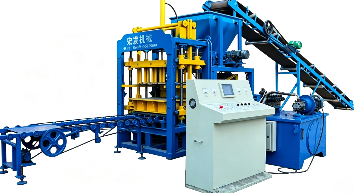 QT4‑25 Fully‑Automatic Paving Brick Making Machine QT4‑25 Fully‑Automatic Paving Brick Making Machine