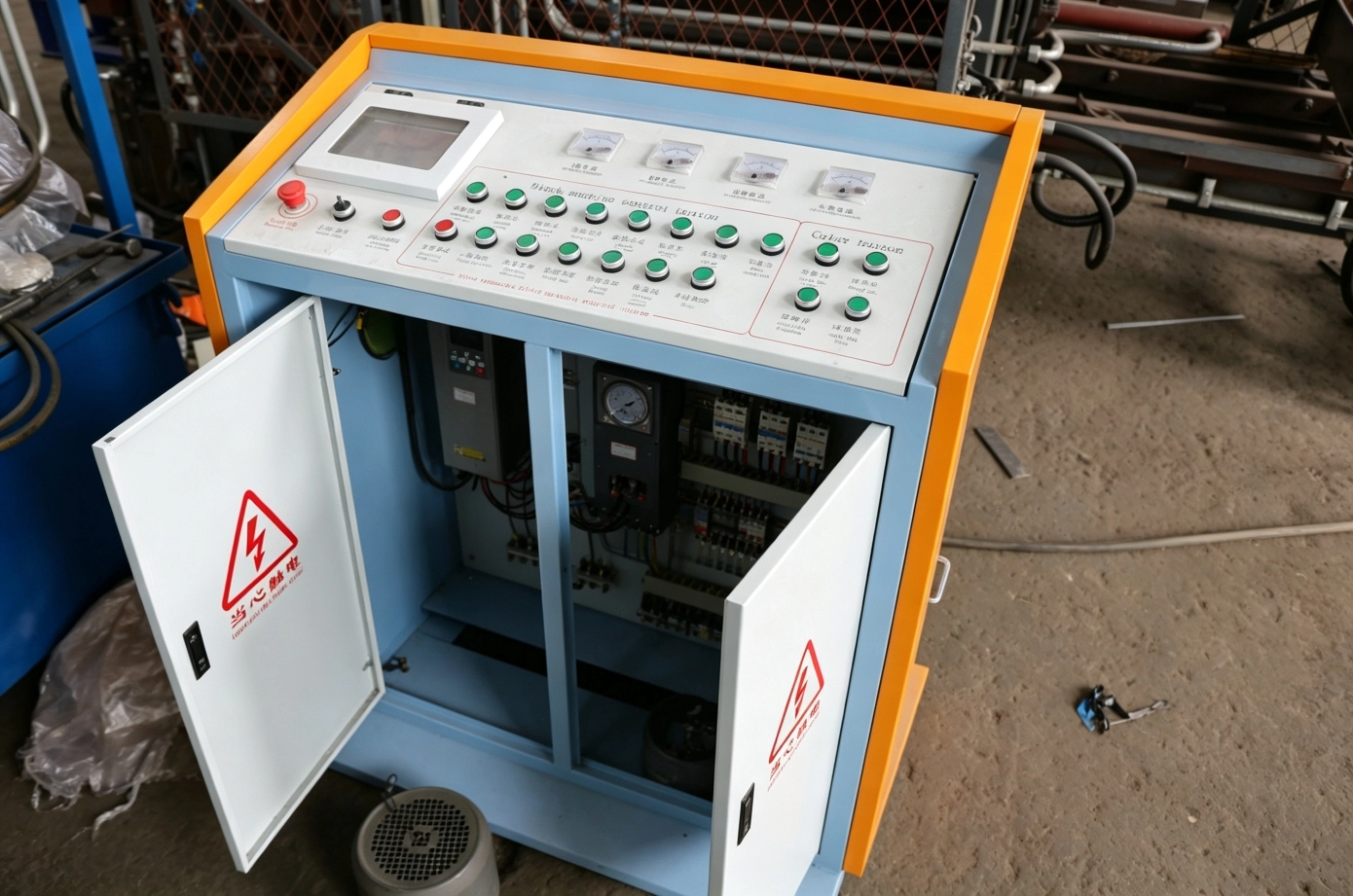 PLC of QT4‑25C Semi‑Automatic Paving Brick Making Machine PLC of QT4‑25C Semi‑Automatic Paving Brick Making Machine