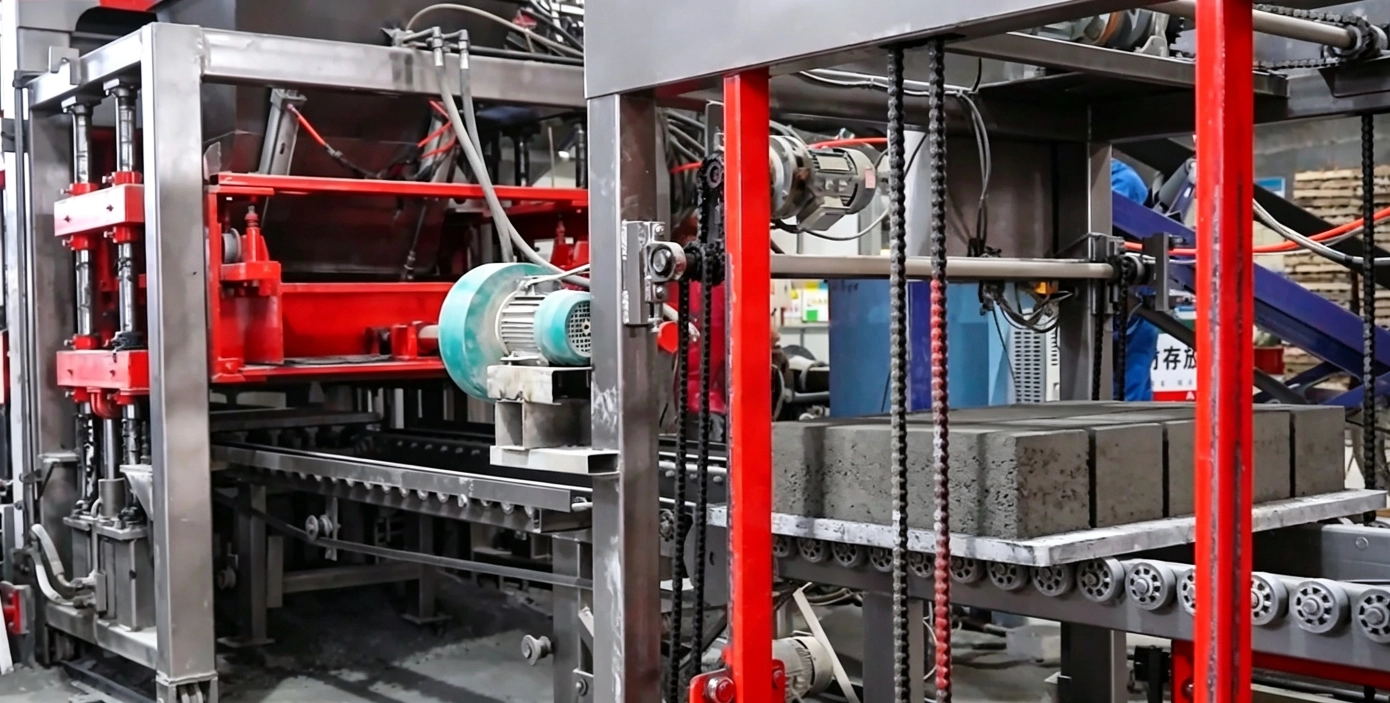 Hollow Block from QT12‑15 Fully Automatic Concrete Hollow Block Making Machine Hollow Block from QT12‑15 Fully Automatic Concrete Hollow Block Making Machine