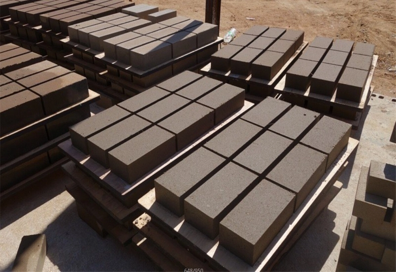 Solid Brick from QT4‑25 Fully Automatic Concrete Solid Brick Making Machine Solid Brick from QT4‑25 Fully Automatic Concrete Solid Brick Making Machine