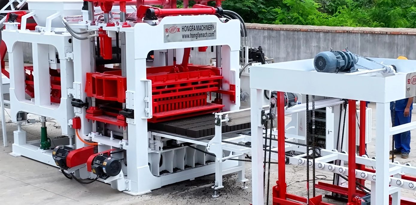 QT12‑15F Automatic Pavement Brick Making Machine