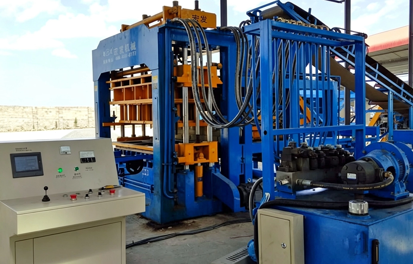 QT12‑15F Automatic Pavement Brick Making Machine