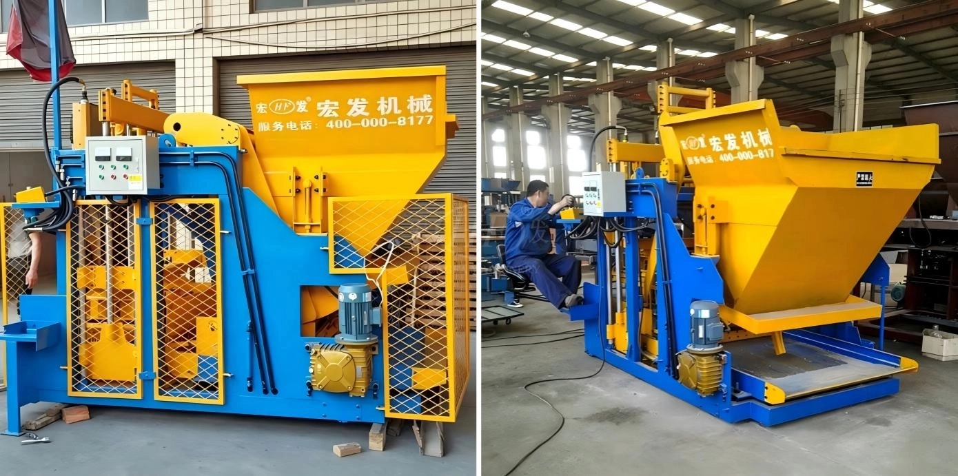 QMJ‑12A Pallet-Free Mobile Block Making Machine