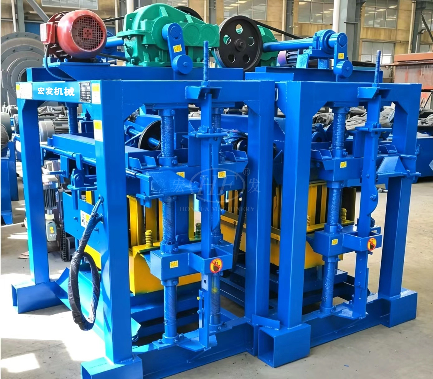QTJ4‑40B2 Concrete Block Making Machine QTJ4‑40B2 Concrete Block Making Machine