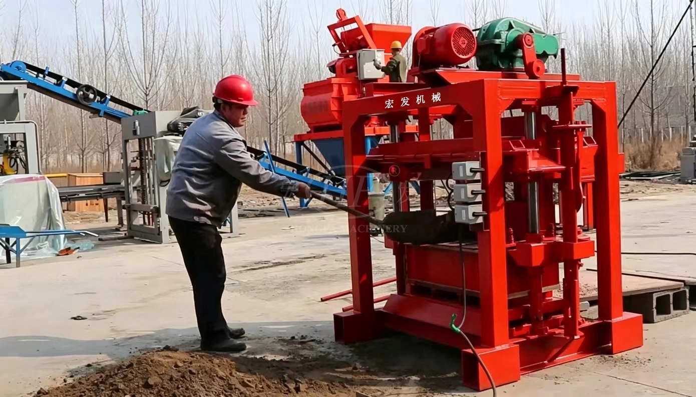 QTJ4-40B2 Semi-automatic Block Machine