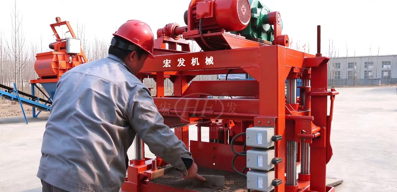 QTJ4-40B2 Semi-automatic Block Machine