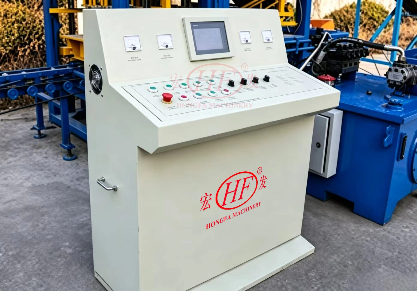 PLC of QT4‑15S Full‑automatic Table‑vibration Paving Brick Making Machine PLC of QT4‑15S Full‑automatic Table‑vibration Paving Brick Making Machine