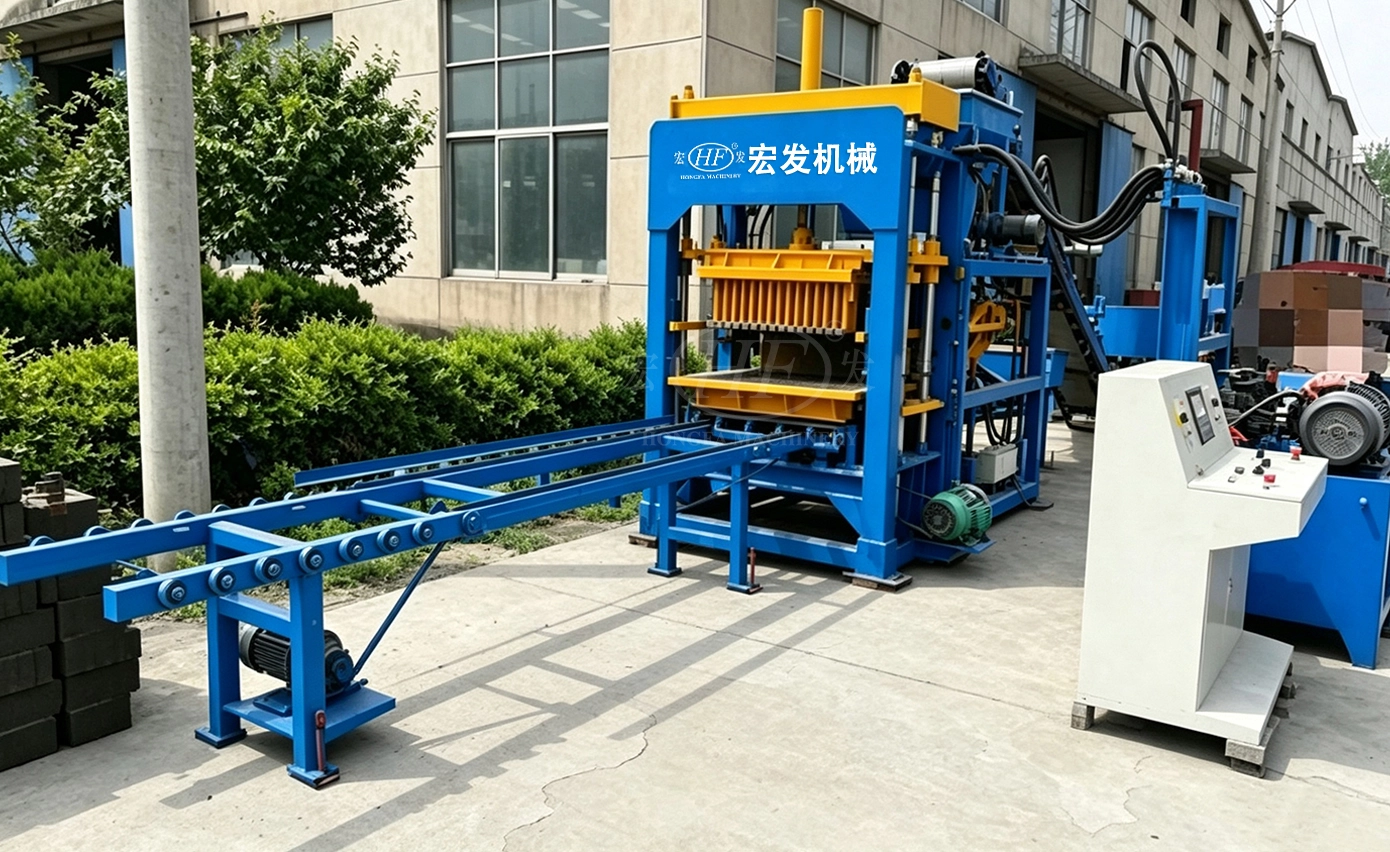 QT6-12 Automatic Solid Waste Brick Machine QT6-12 Automatic Solid Waste Brick Machine