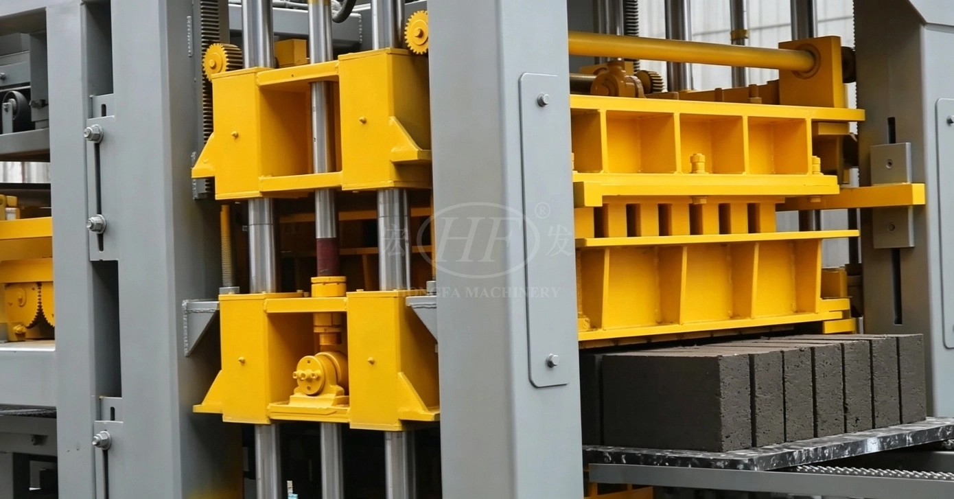 Demoulding from QT8‑15B Automatic Construction‑debris Recycling Brick‑making Host Demoulding from QT8‑15B Automatic Construction‑debris Recycling Brick‑making Host