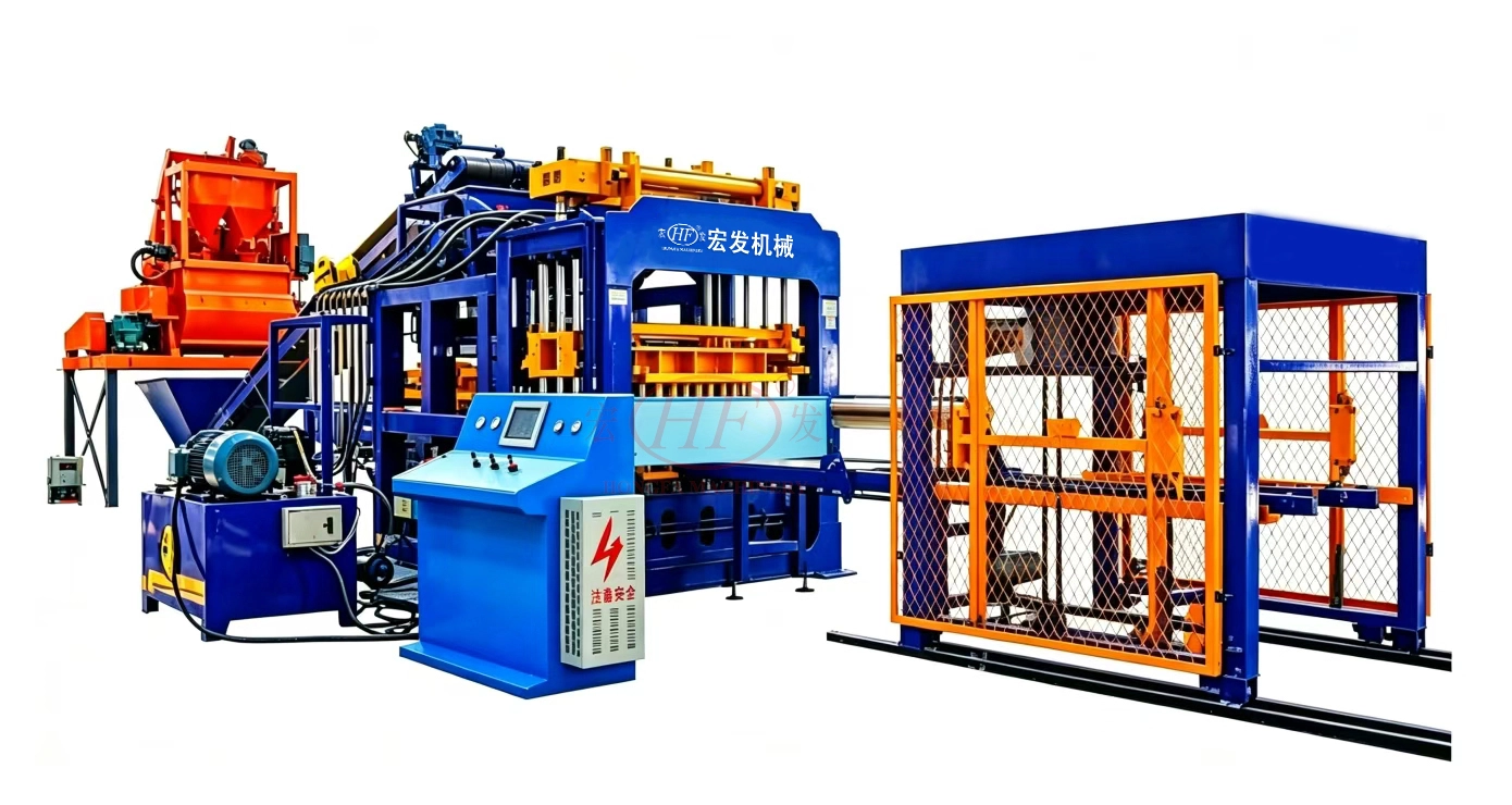 QT8‑15B Automatic Construction‑debris Recycling Brick‑making Production Line QT8‑15B Automatic Construction‑debris Recycling Brick‑making Production Line