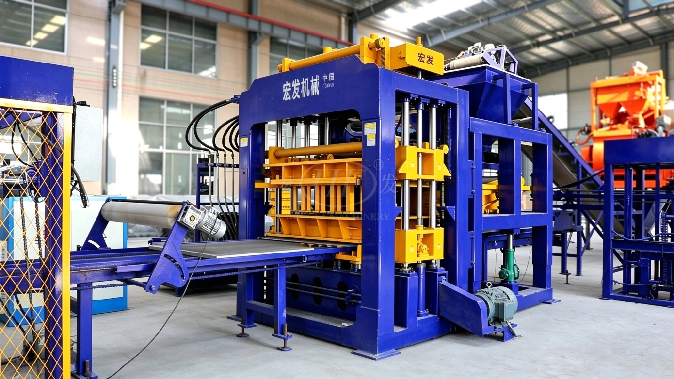 QT8‑15B Automatic Concrete Solid Brick Making Machine QT8‑15B Automatic Concrete Solid Brick Making Machine