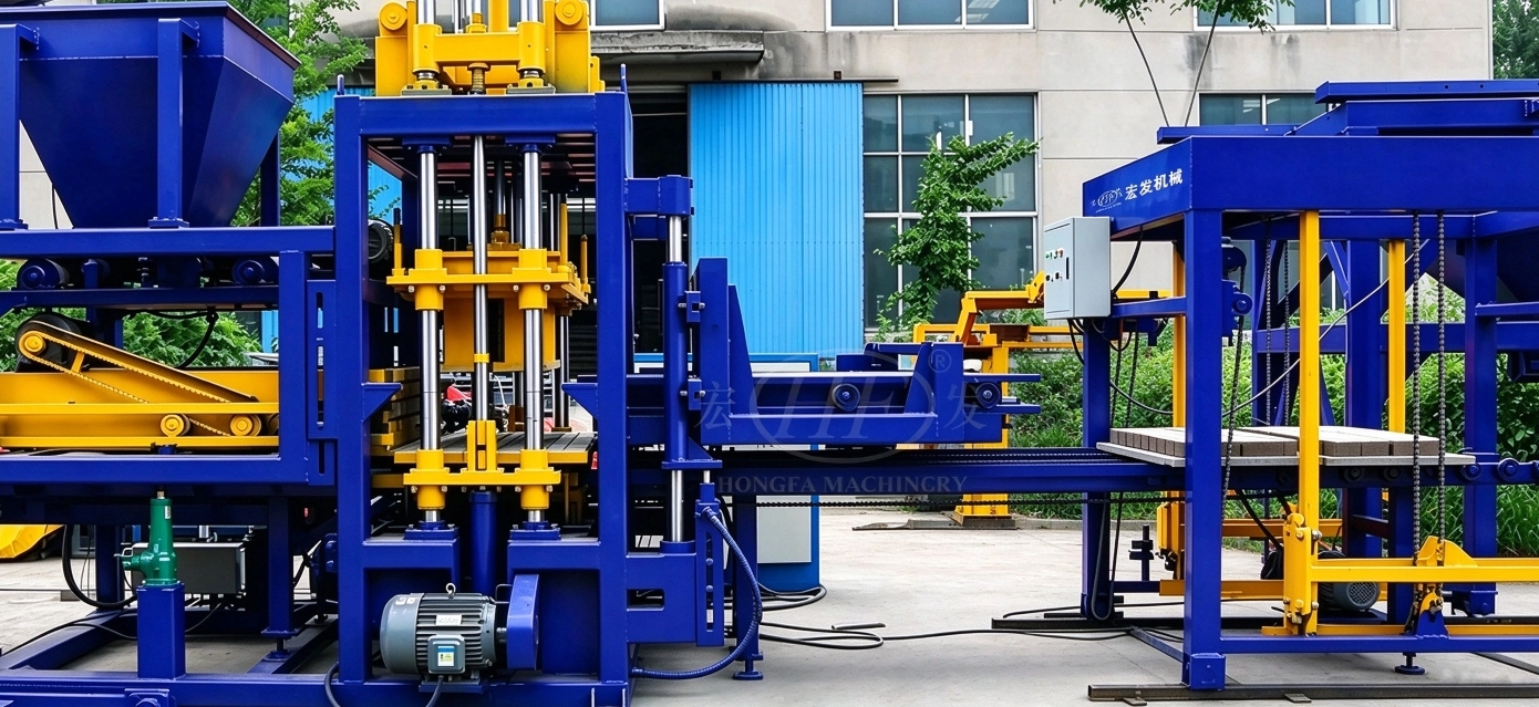 QT5‑15 Automatic Concrete Brick Making Machine