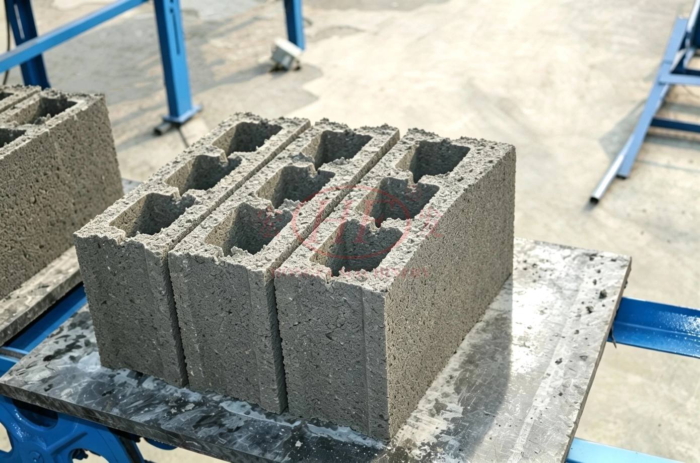 Hollow Block from QT3-15 Automatic Concrete Hollow Block Making Machine Hollow Block from QT3-15 Automatic Concrete Hollow Block Making Machine