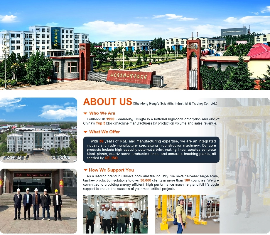 Hongfa headquarters manufacturing base in Yinan Shandong, brick and fertilizer equipment factory