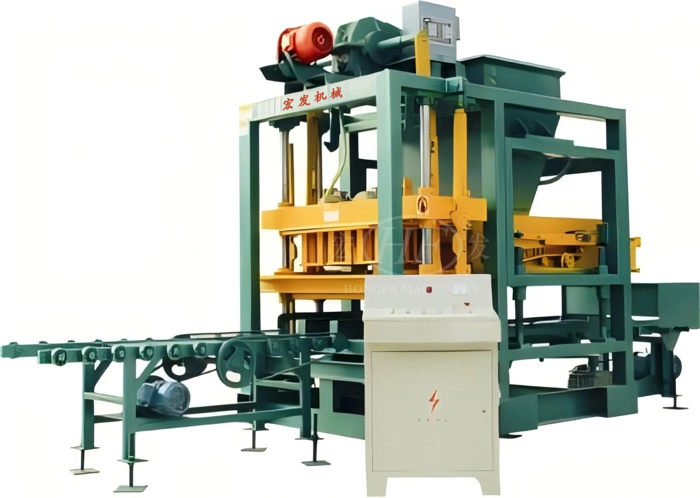 QT4‑25C Semi Automatic Concrete Block Making Machine QT4‑25C Semi Automatic Concrete Block Making Machine