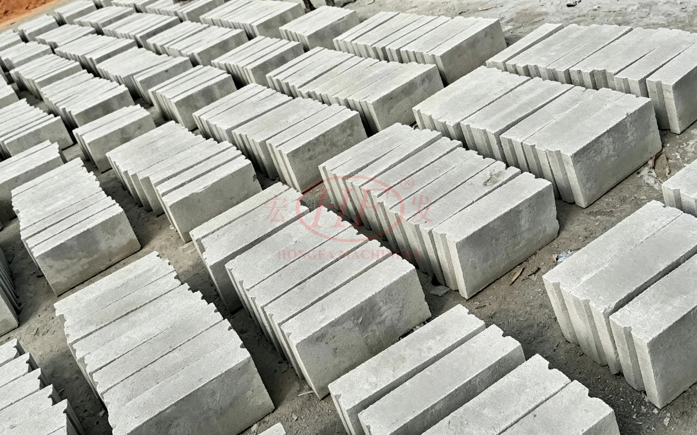 Solid Brick from QMJ-6A Solid Brick Making Machine Solid Brick from QMJ-6A Solid Brick Making Machine