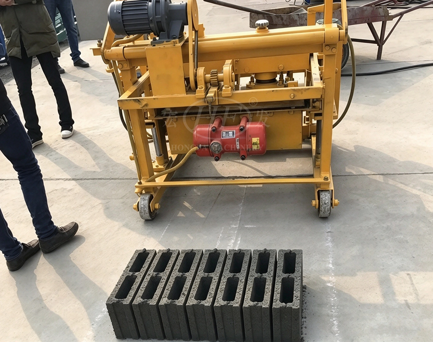 Hollow Block from QMJ4‑30 No‑pallet Concrete Hollow Block Machine Hollow Block from QMJ4‑30 No‑pallet Concrete Hollow Block Machine