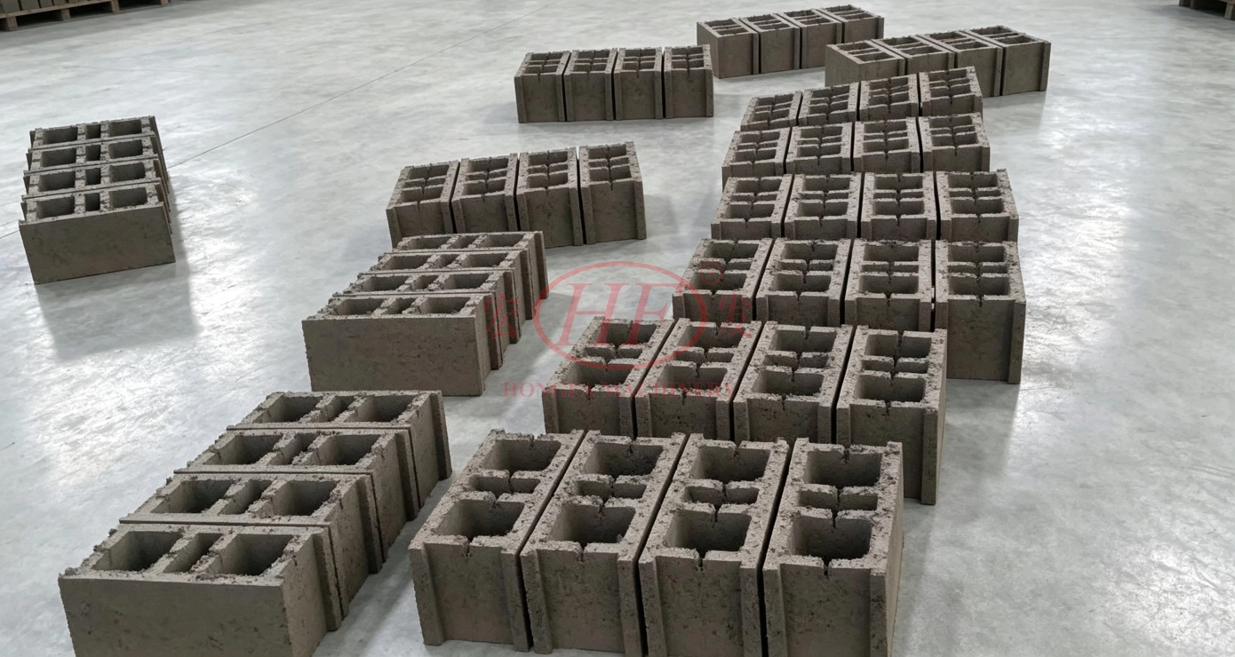 Hollow Block from QMJ-10A Mobile Hollow Block Machine Hollow Block from QMJ-10A Mobile Hollow Block Machine