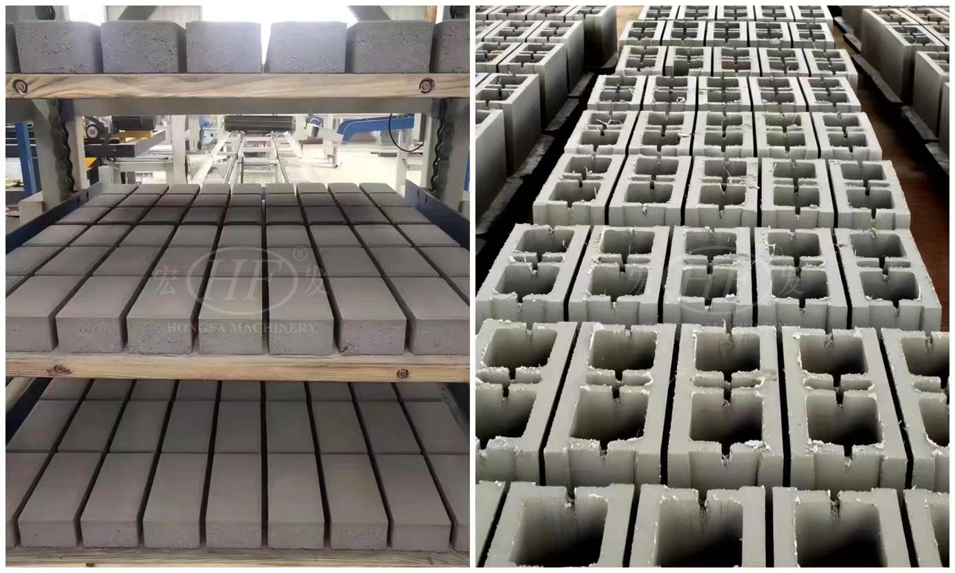 Brick Products of HF18 Pallet‑free Automatic Brick Making Machine Brick Products of HF18 Pallet‑free Automatic Brick Making Machine