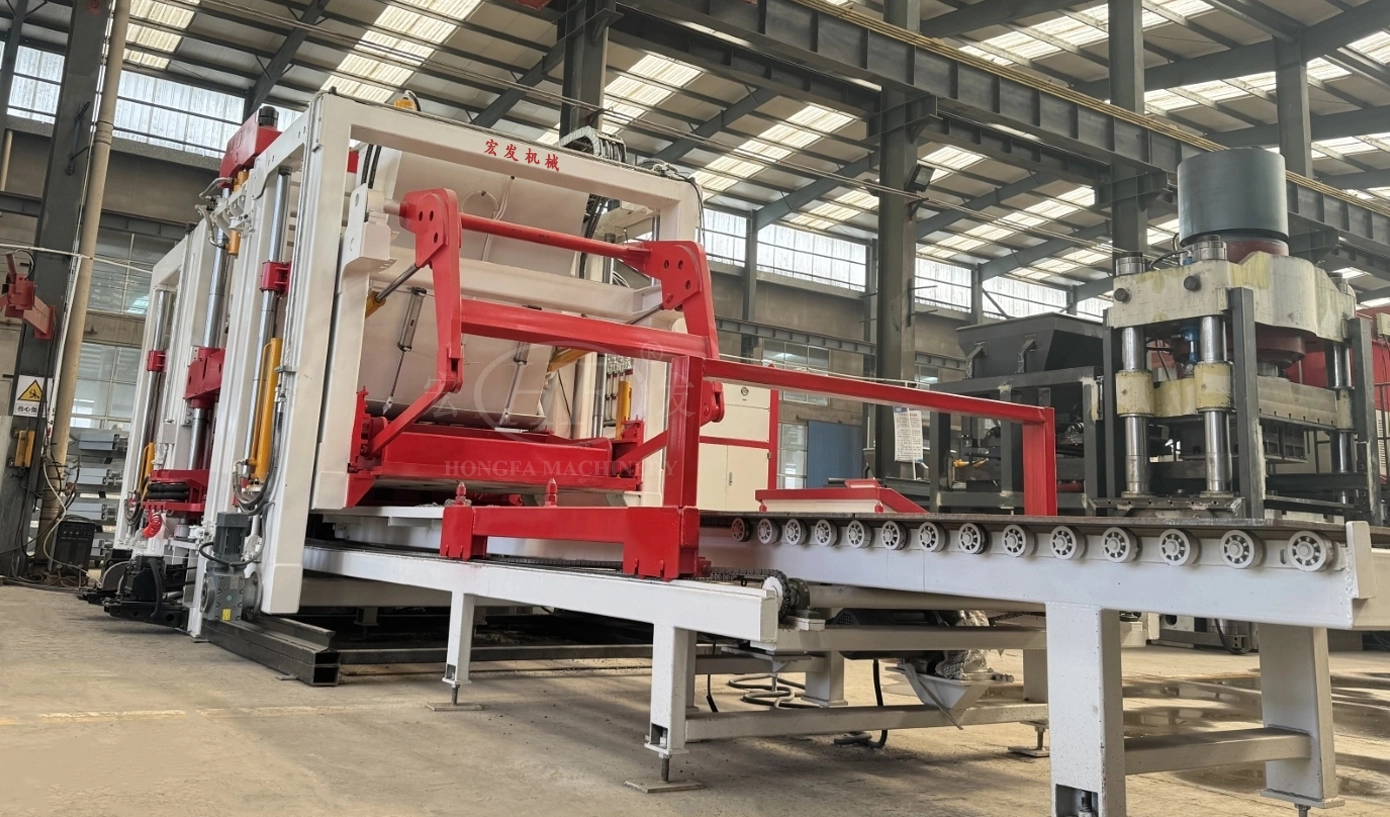 HF18 Pallet‑free Automatic Brick Making Machine HF18 Pallet‑free Automatic Brick Making Machine